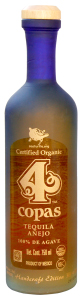 4copas pure agave organic tequila
