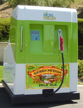 Ethanol Beer Fueling Station