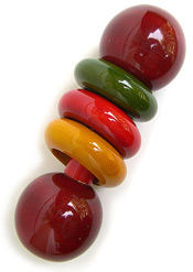 non-toxic wood rattle