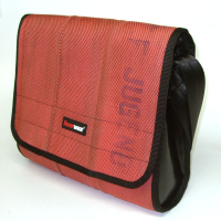 fire hose messenger bag