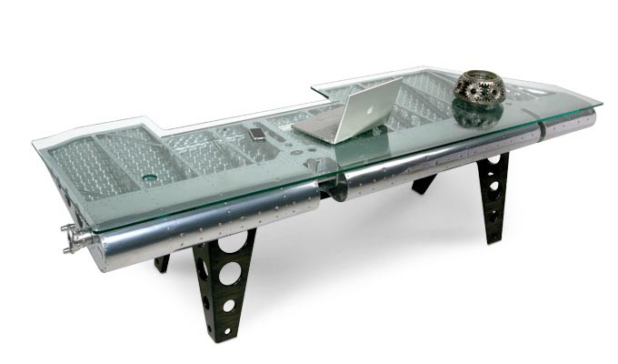 Recycled Vintage Plane Furniture