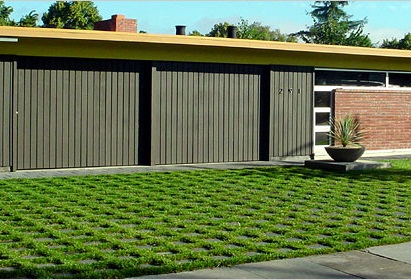 turf driveway Turf and Concrete Paving