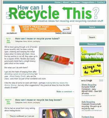 Recycle reuse blog