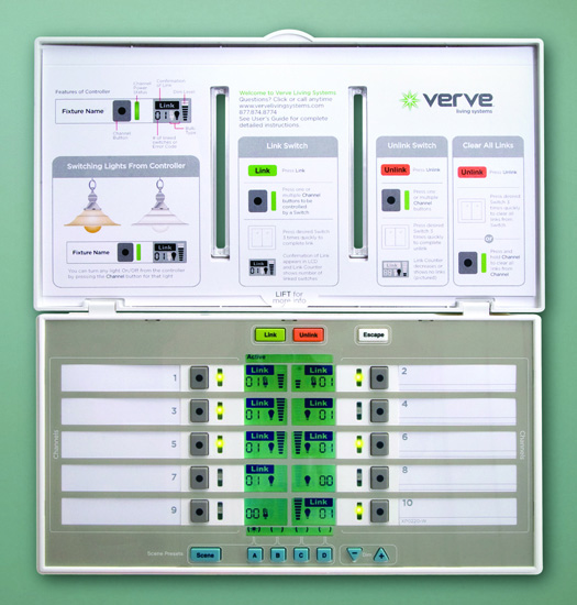 home lighting control Verve Lighting Control Unit