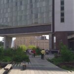 High Line through the Standard Hotel